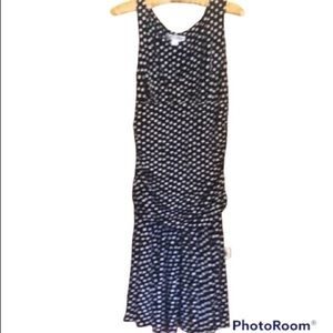 Dress Barn Drop Waist Polka Dot    12